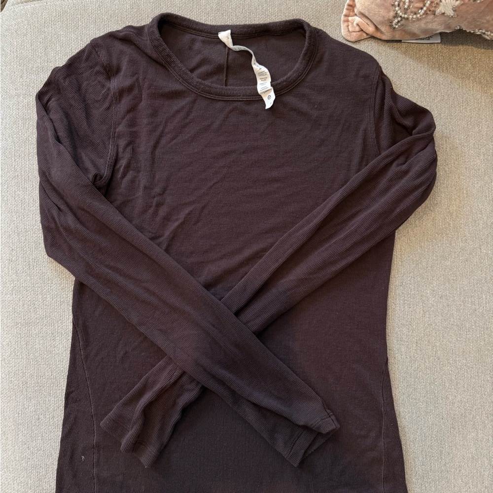 Lululemon brown long sleeve